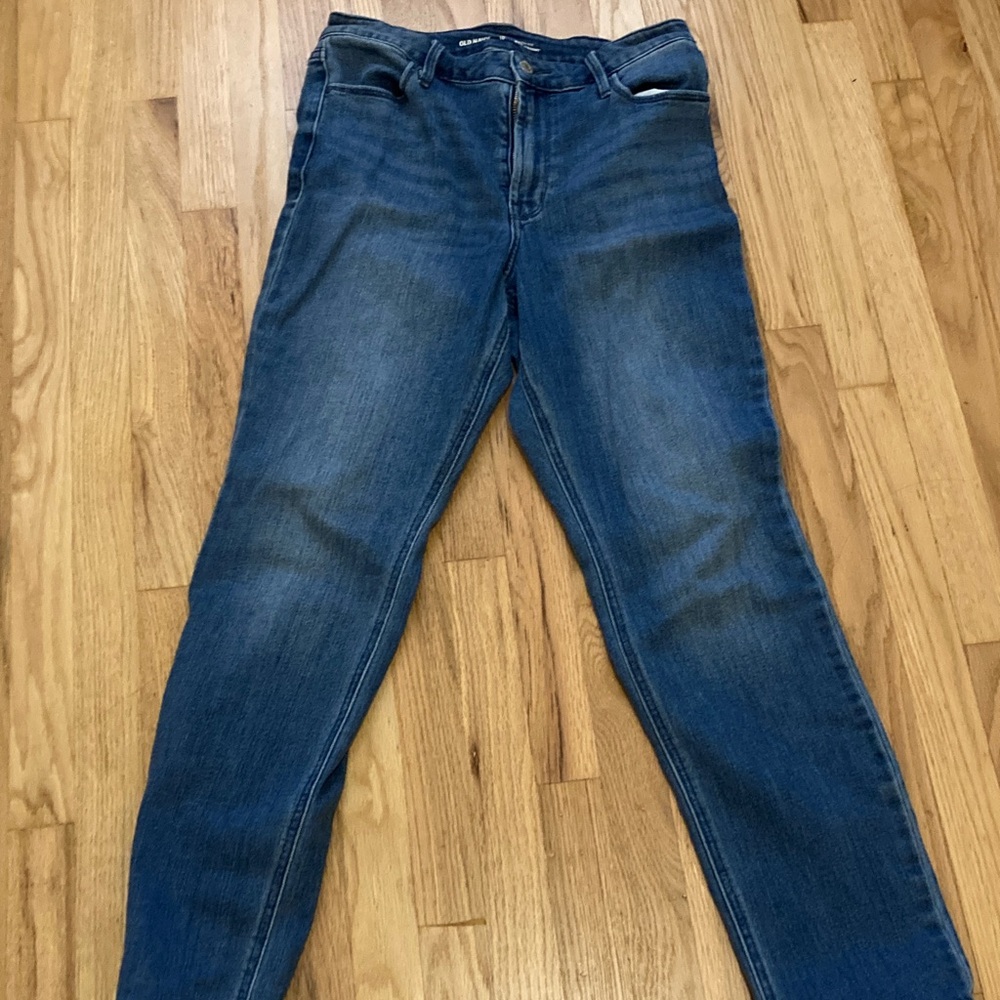 Old Navy Women's Straight Leg Jeans - Blue